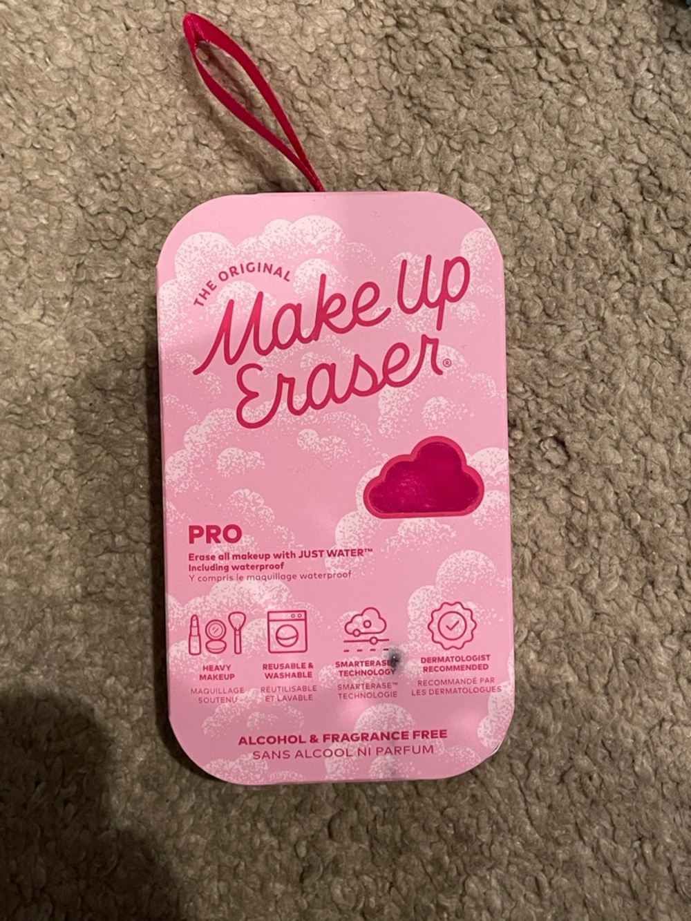 The Original MakeUp Eraser Pro Makeup Remover Cloth - Pink